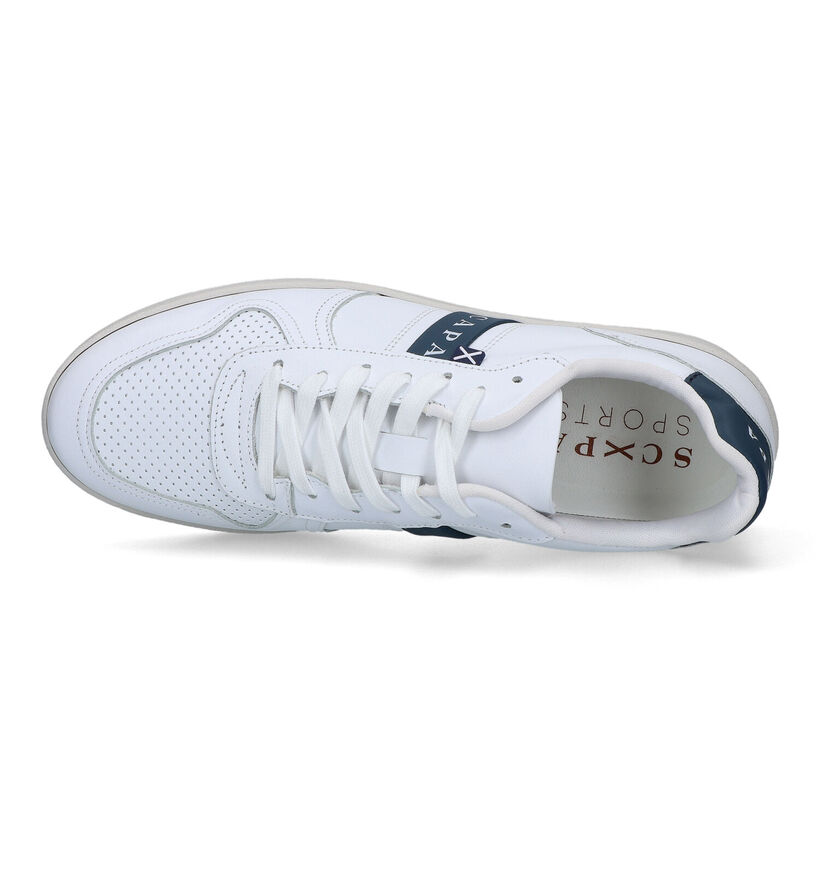 Scapa Chaussures à lacets en Blanc pour hommes (324207) - pour semelles orthopédiques