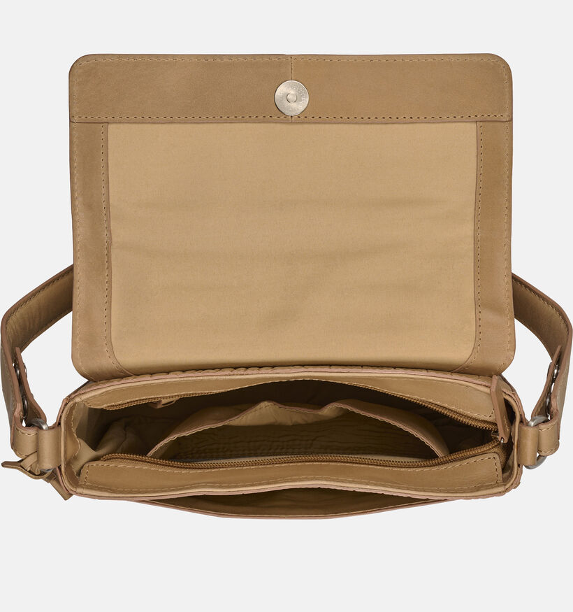 Burkely Sac à bandoulière en Beige pour femmes (337842)