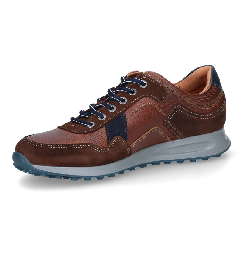 Australian Rebound Chaussures à lacets en Bleu pour hommes (306714) - pour semelles orthopédiques