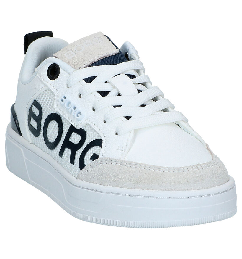 Björn Borg Chaussures à lacets en Blanc pour garçons (320685) - pour semelles orthopédiques
