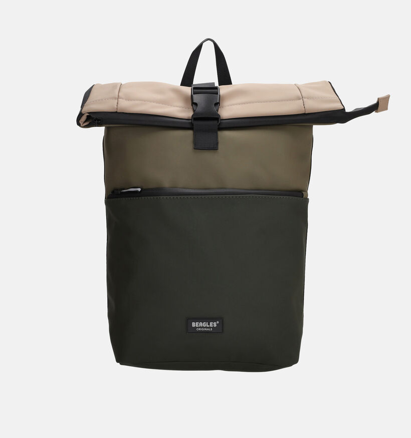 Beagles Donkergroene Rolltop Rugzak voor dames, heren (377045)