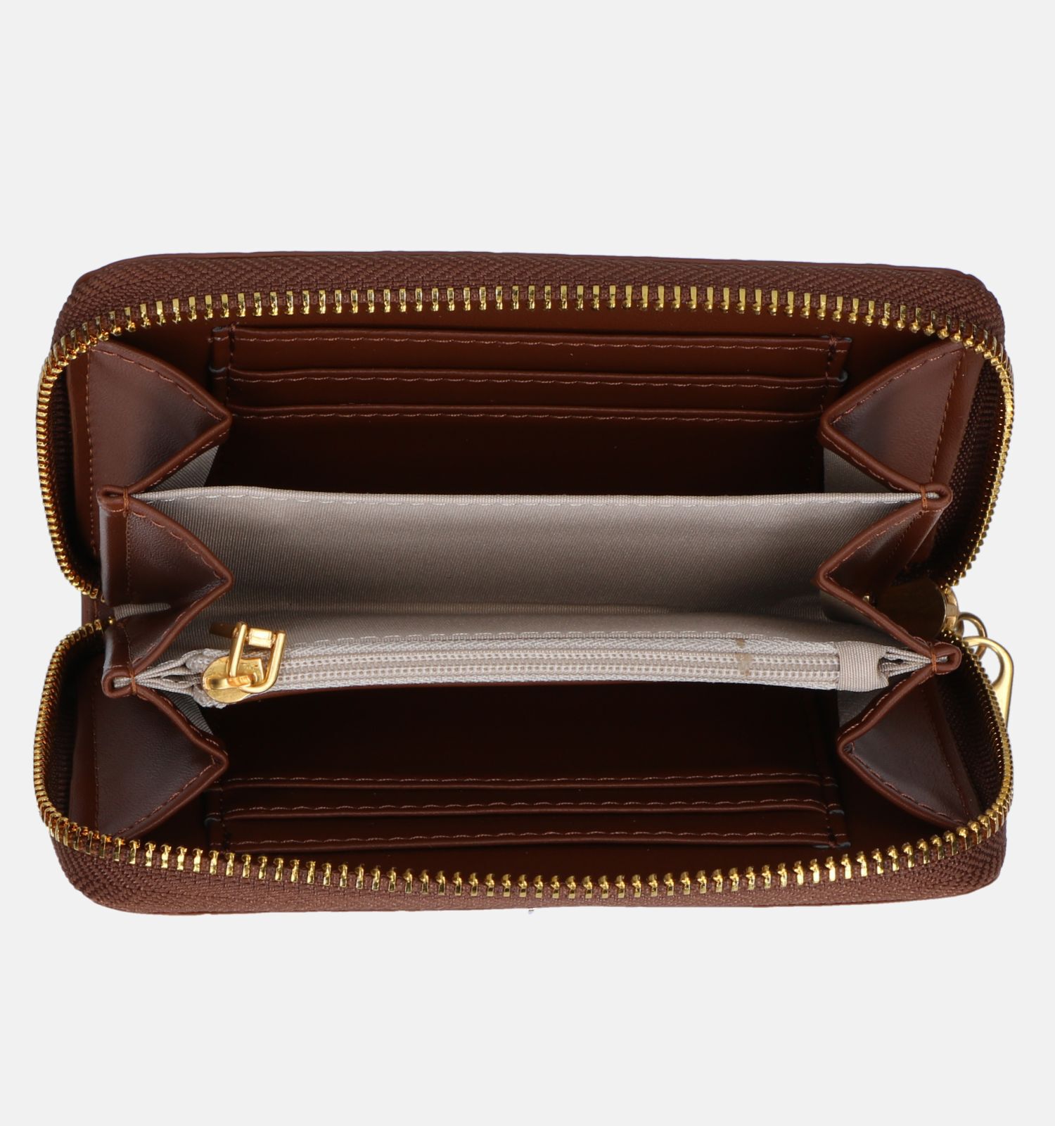 Laurent David Croco Cognac Ritsportemonnee | Dames Portemonnees | Online op  TORFS.BE