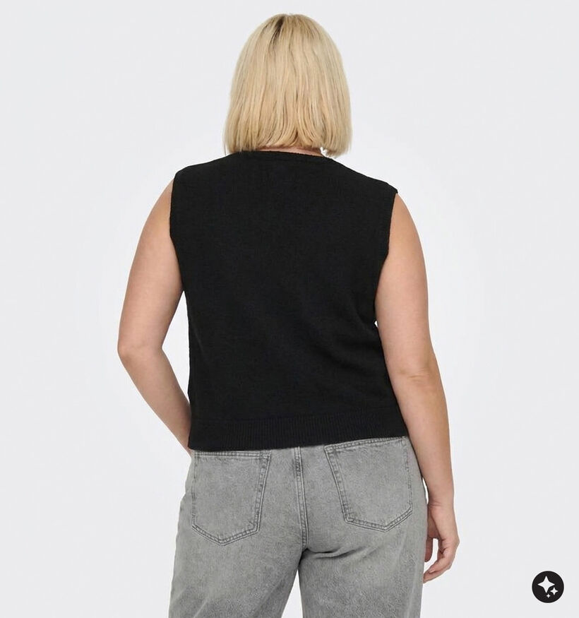 ONLY Carmakoma Rally Gilet en Noir pour femmes (381913)
