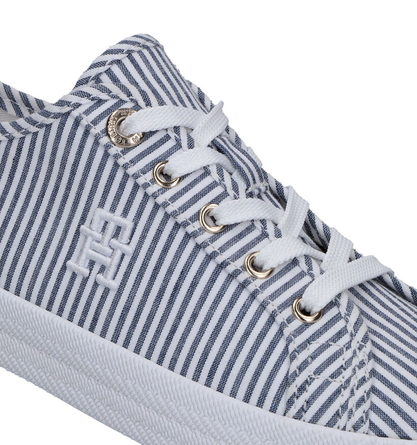 Tommy Hilfiger Essential Blauwe Sneakers voor dames (321020)