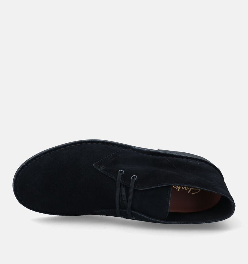 Clarks Desert Zwarte Hoge schoenen voor heren (330666) - geschikt voor steunzolen