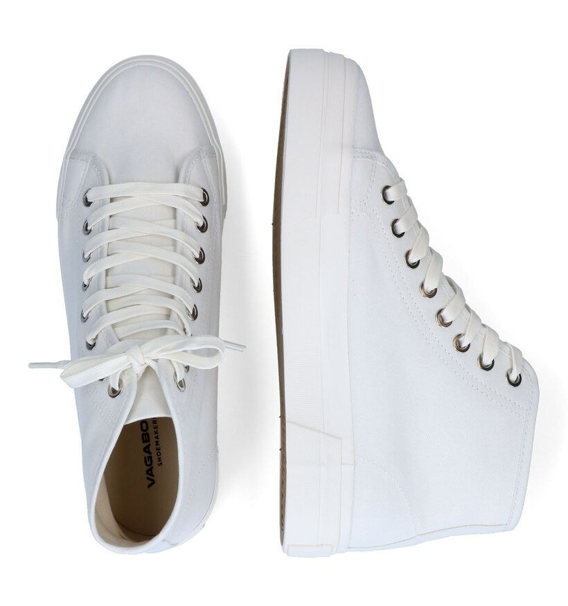 Vagabond Teddie Witte Sneakers voor dames (309162)