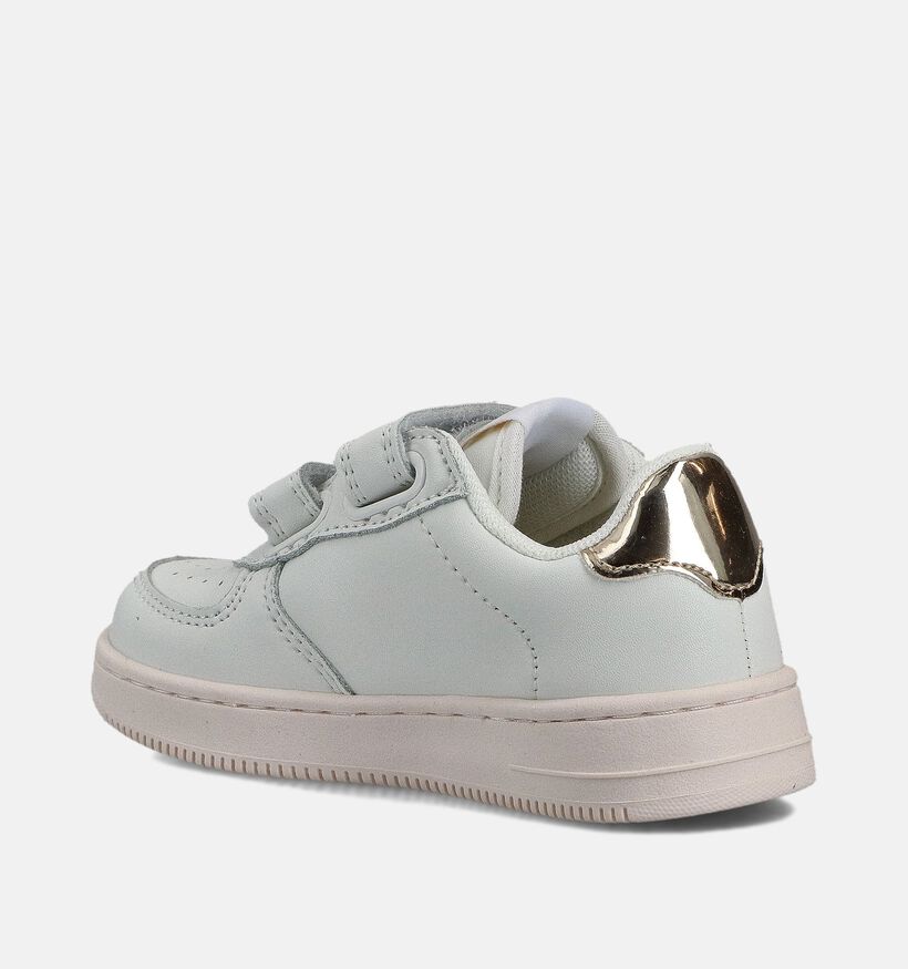 Victoria Witte Velcroschoenen voor meisjes (363052) - geschikt voor steunzolen