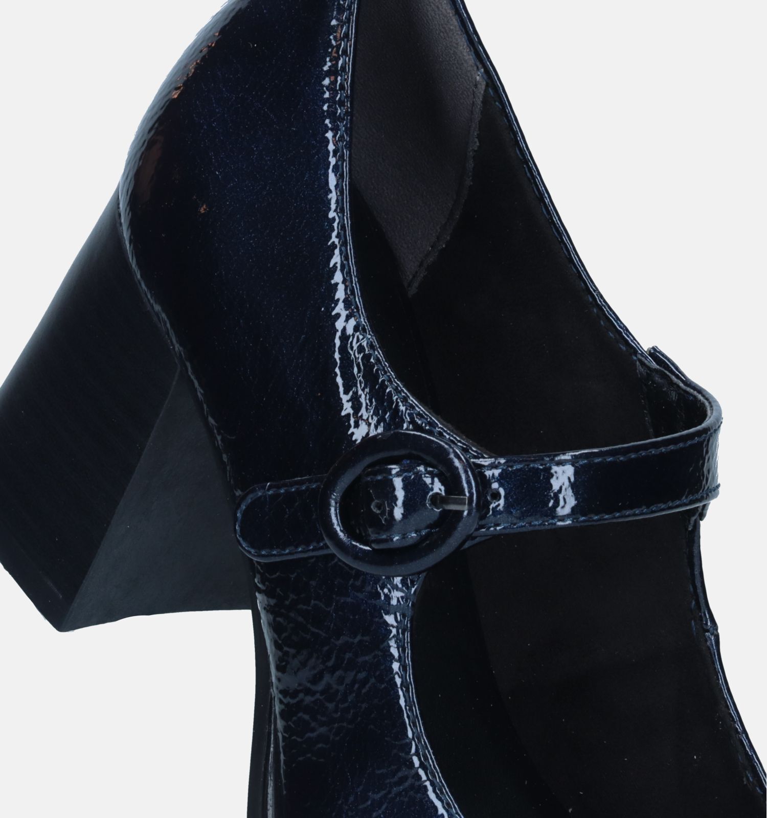 Blauwe pumps met bandje hot sale