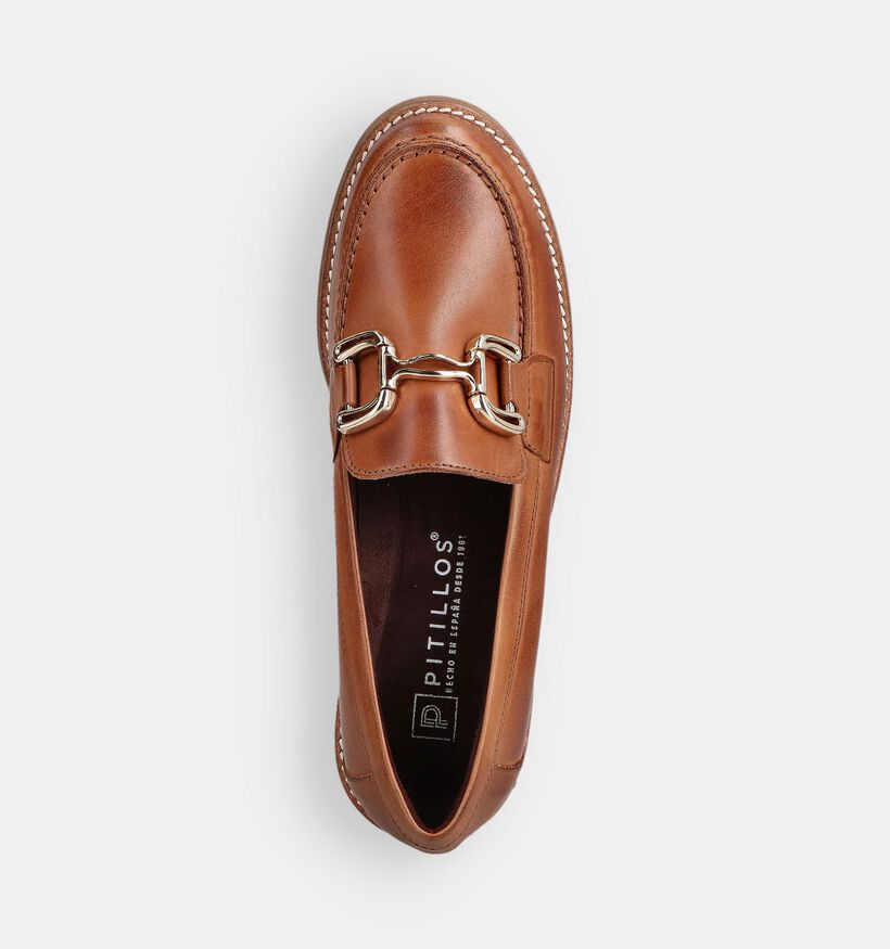 Pitillos Cognac Pumps voor dames (365525) - geschikt voor steunzolen