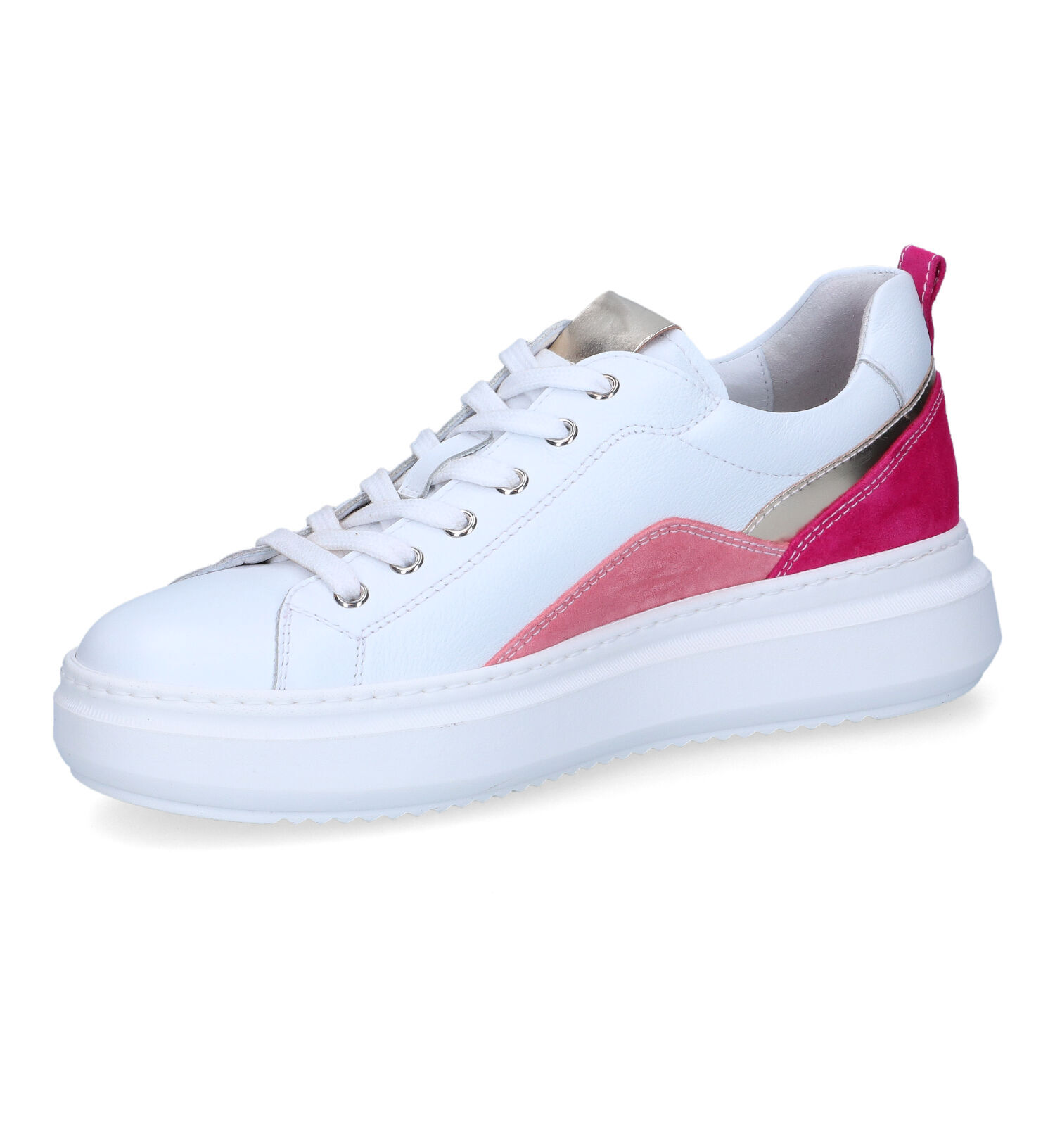 NeroGiardini Witte Sneakers | Dames Sneakers | Online op TORFS.BE