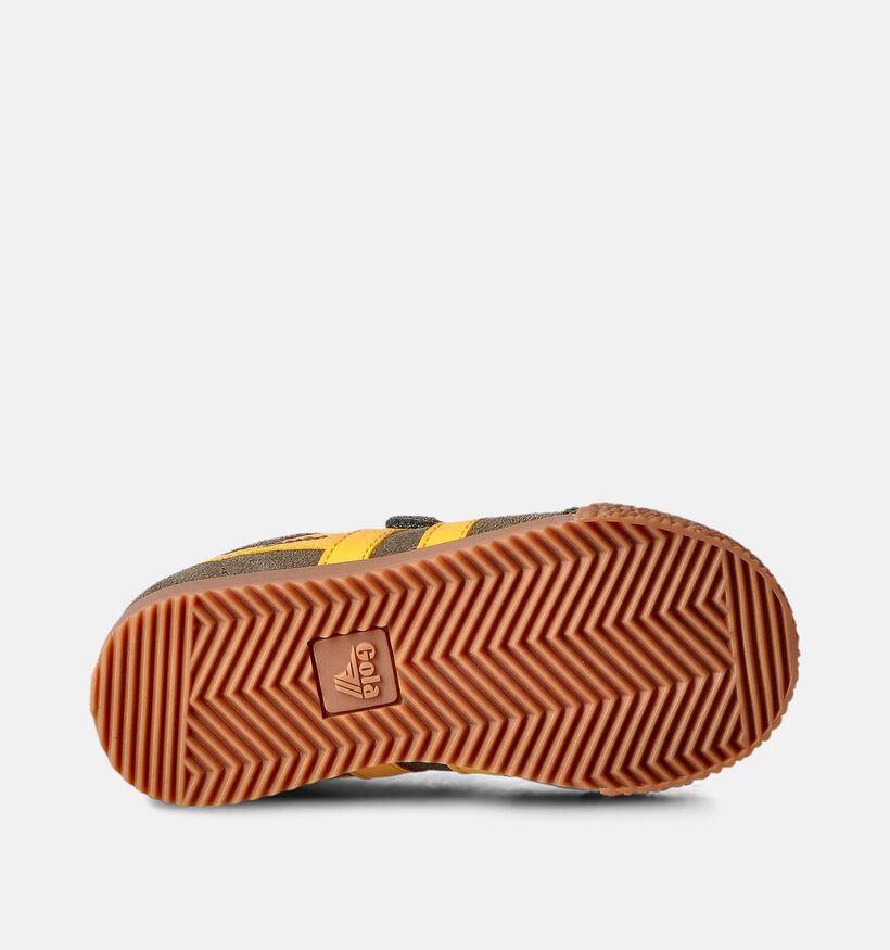 Gola Harrier Strap Kaki Velcroschoenen voor jongens, meisjes (362407)