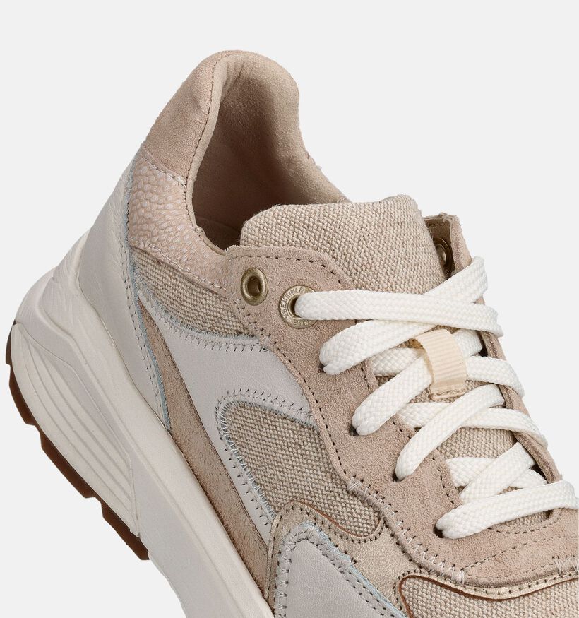 Xsensible Ponte Vecchio Baskets casual en Beige pour femmes (373028) - pour semelles orthop&eacute;diques