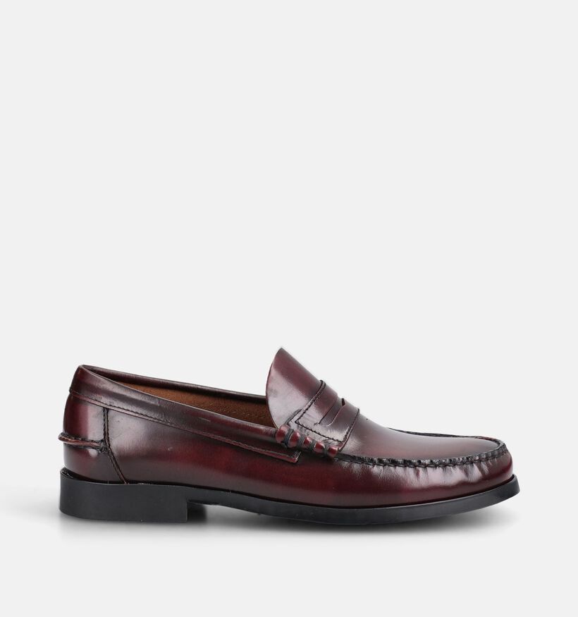 Via Borgo Loafers en Bordeaux pour hommes (383004)