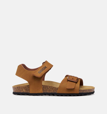 Geox Sandales Cognac/Bleu/Vert
