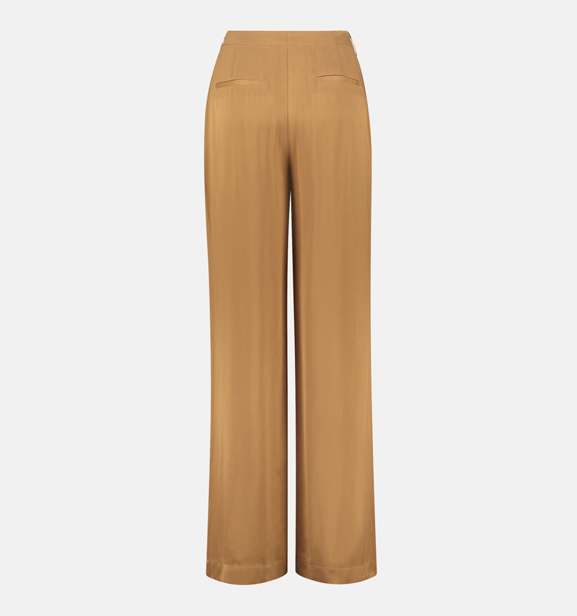 Expresso Pantalon large en Brun pour femmes (351051)