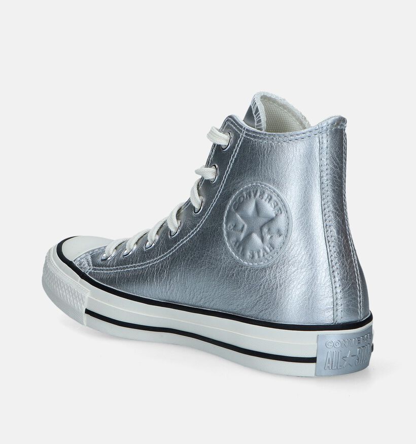 Converse CT All Star HI Baskets en Argent pour femmes (343983)
