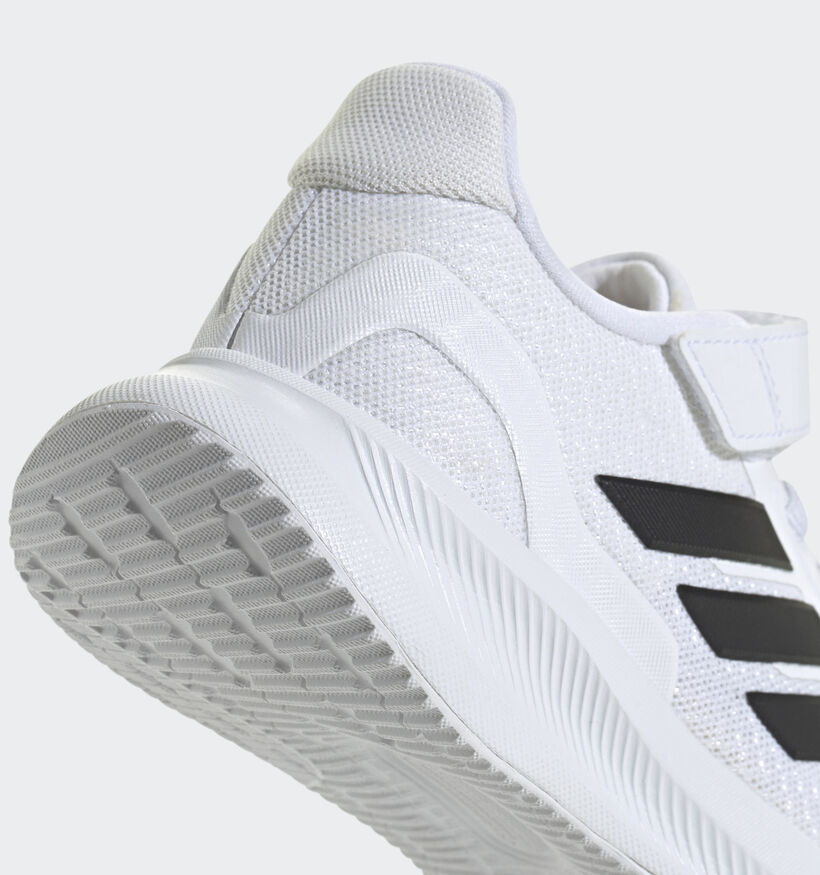 adidas Runfalcon Witte Sneakers voor jongens (372746)