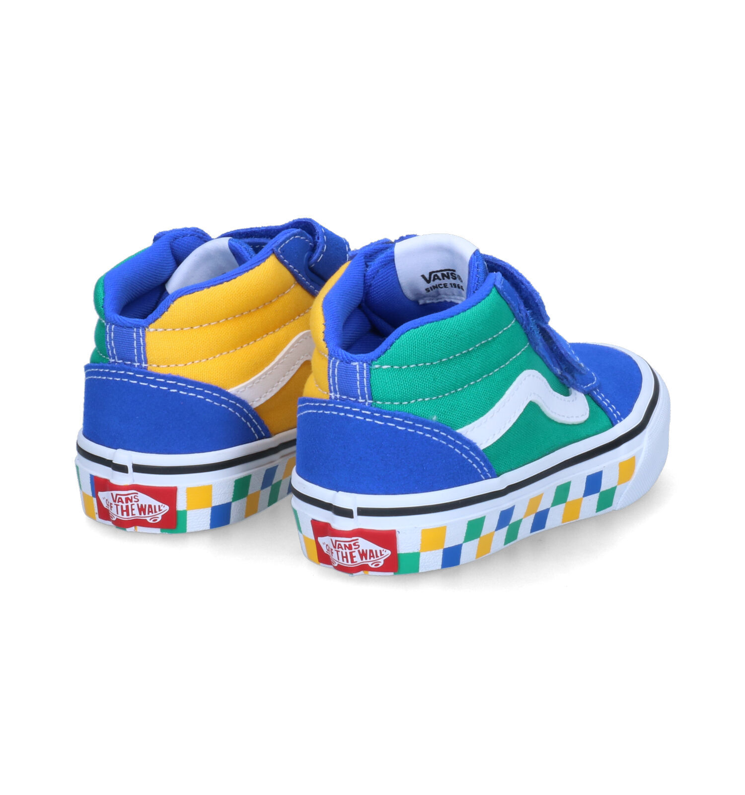 Hoge vans deals blauw