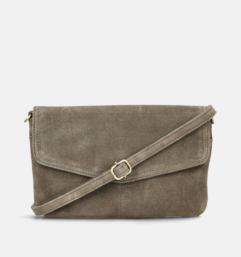 DSTRCT Portland Road Sac port&eacute; crois&eacute; en Kaki pour femmes (379890)