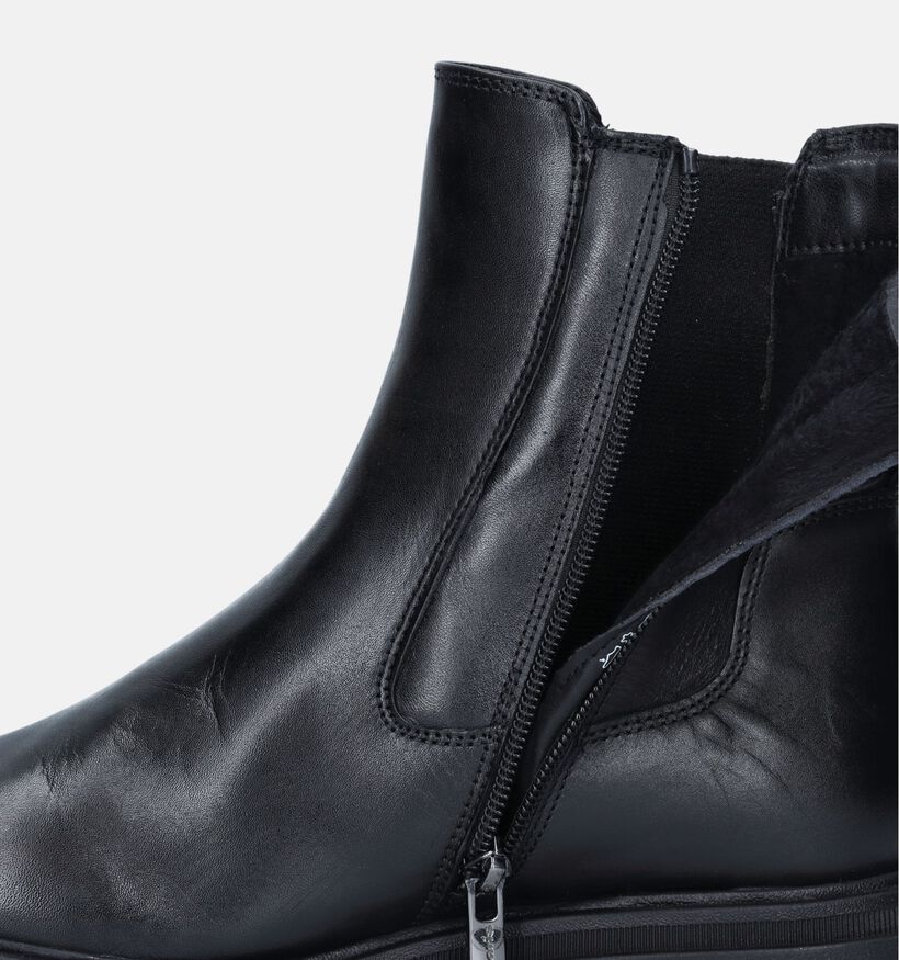 Tamaris Zwarte Chelsea boots voor dames (346601) - geschikt voor steunzolen