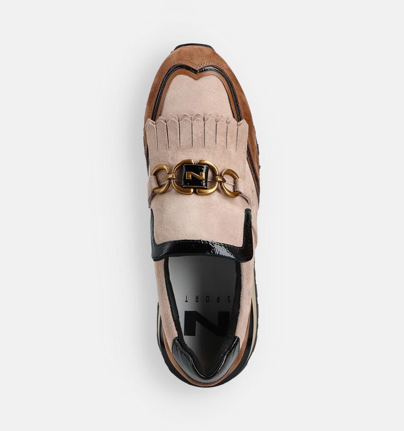 Nathan-Baume Chaussures à enfiler en Marron pour femmes (363616) - pour semelles orthopédiques