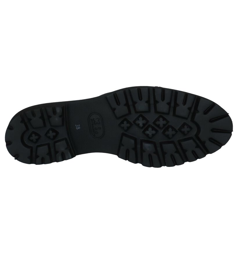 Gadea Loafers en Noir en cuir (232081)