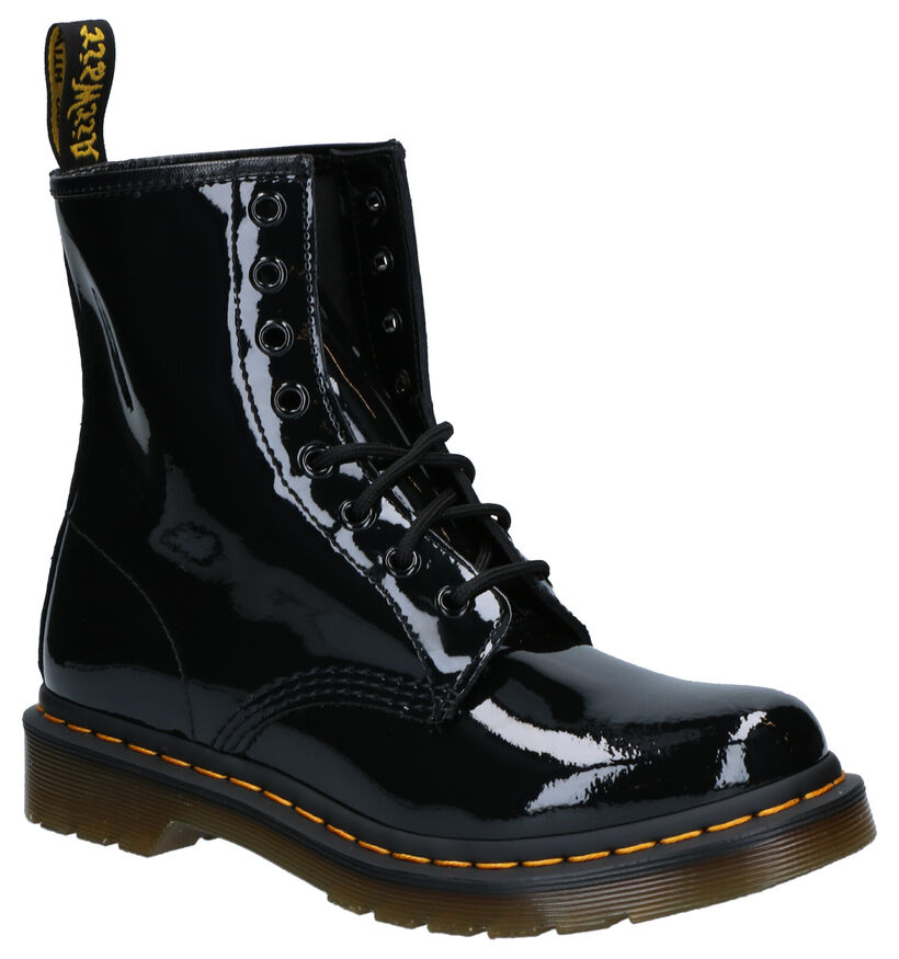 Dr. Martens 1460 Bottines en Mauve en verni (303591)