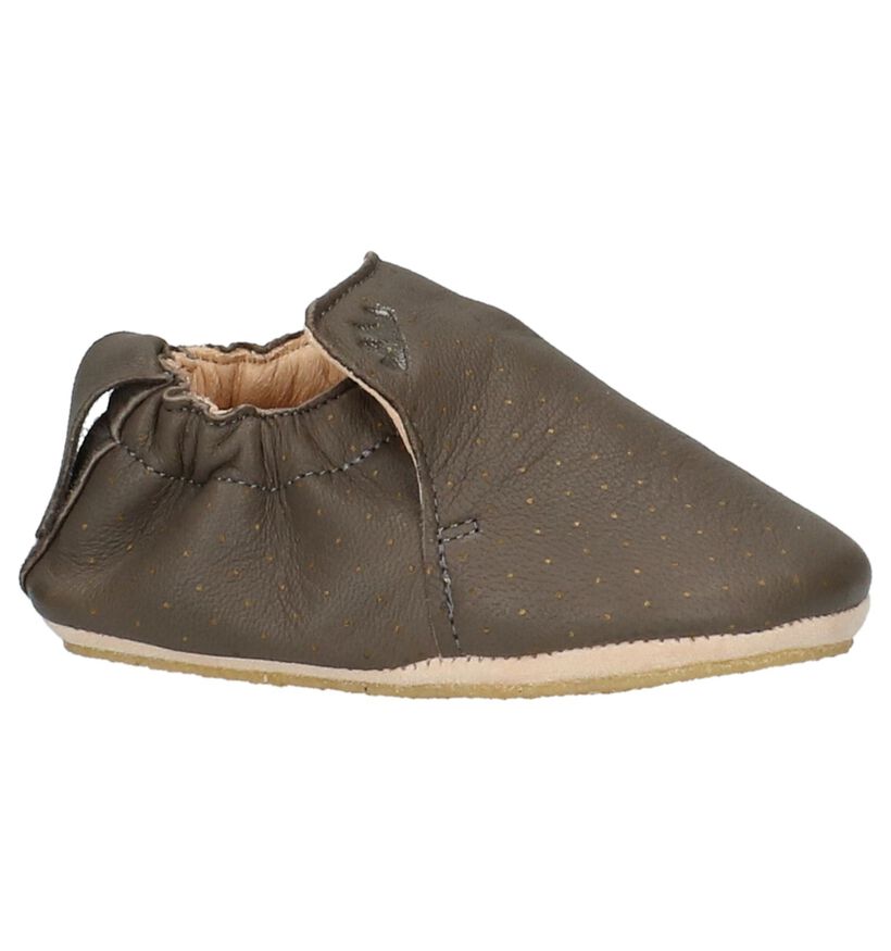 Taupe Easy Peasy Babypantoffels, , pdp