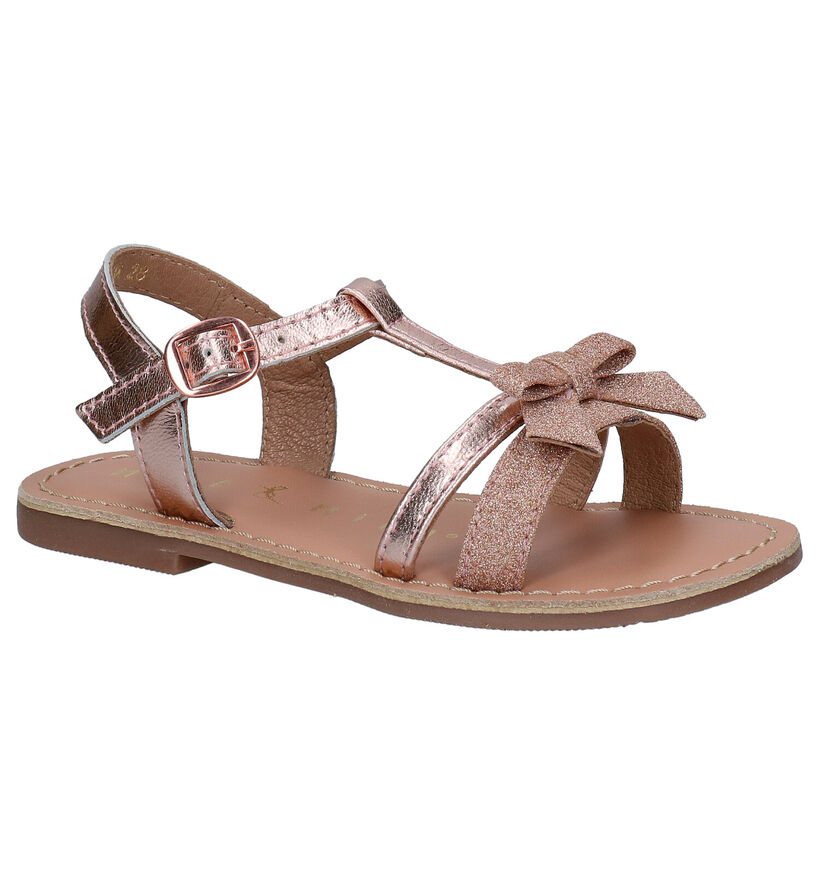 Milo & Mila Roze Sandalen in kunstleer (266291)