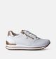 Gabor OptiFit Witte Sneakers voor dames (352048) - geschikt voor steunzolen