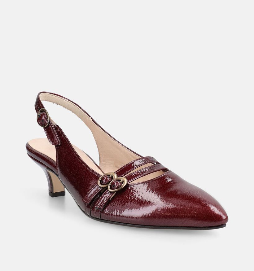 Gabor Comfort Bordeaux Kitten heels voor dames (376957)