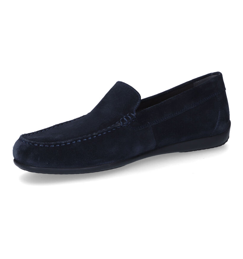 Geox Ascanio Mocassins en Bleu pour hommes (320080)