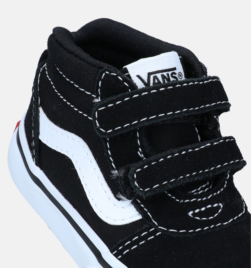 Vans Ward Mid V TD Baskets pour bébé en Noir pour filles, garçons (334082)