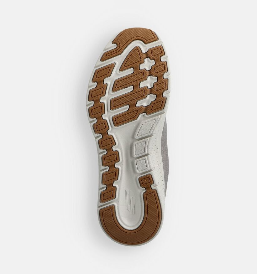 Skechers Arch Fit 2.0 Baskets en Taupe pour hommes (371070) - pour semelles orthop&eacute;diques