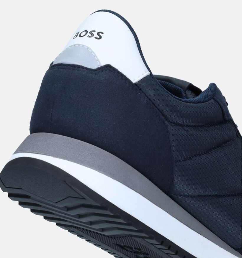 Boss Kai Runn Blauwe Veterschoenen voor heren (330895)