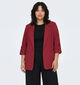 Only Carmakoma Caro Rode Blazer voor dames (378394)