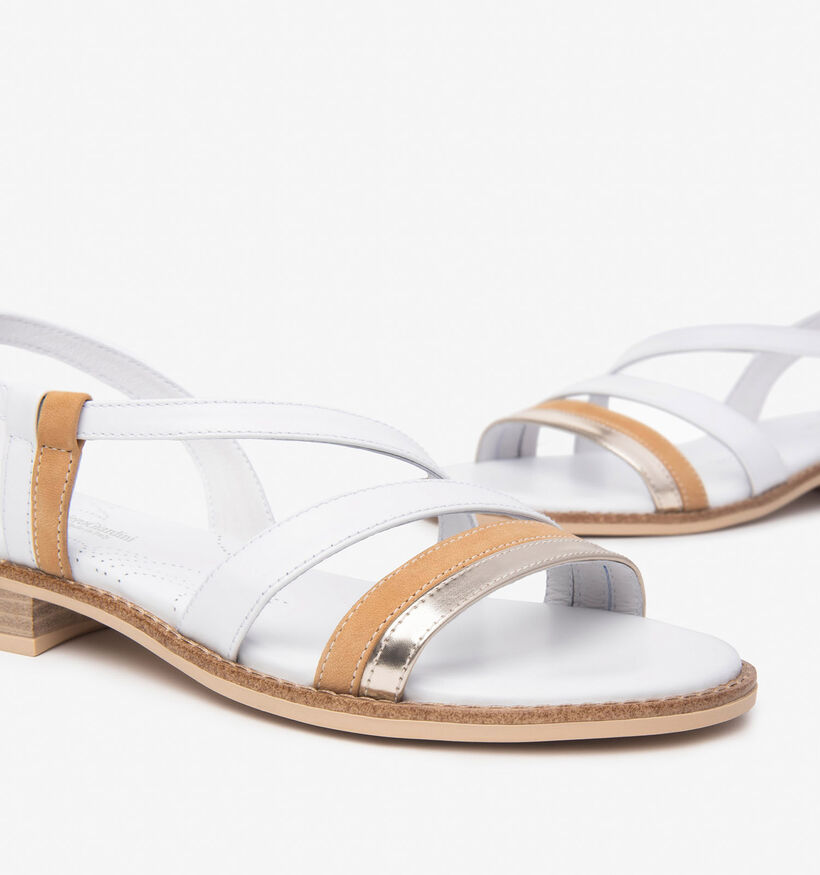 NeroGiardini Sandales plates en Blanc pour femmes (356020)