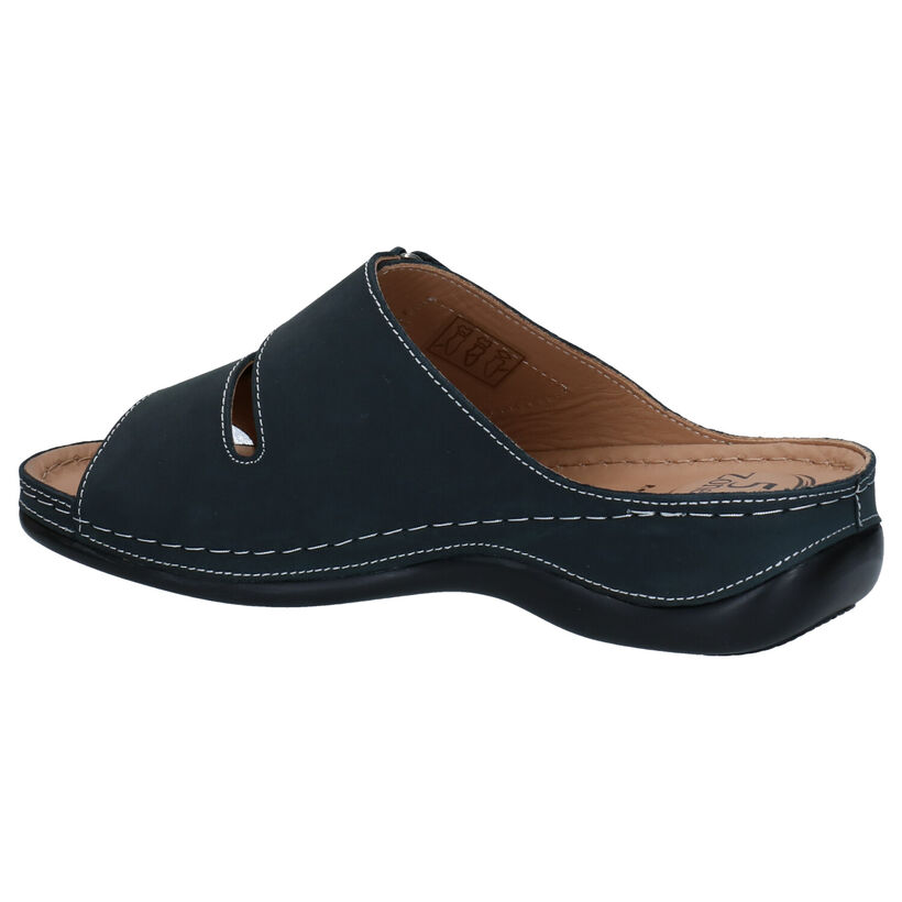 Dr. Mauch Blauwe Slippers voor dames (296434)