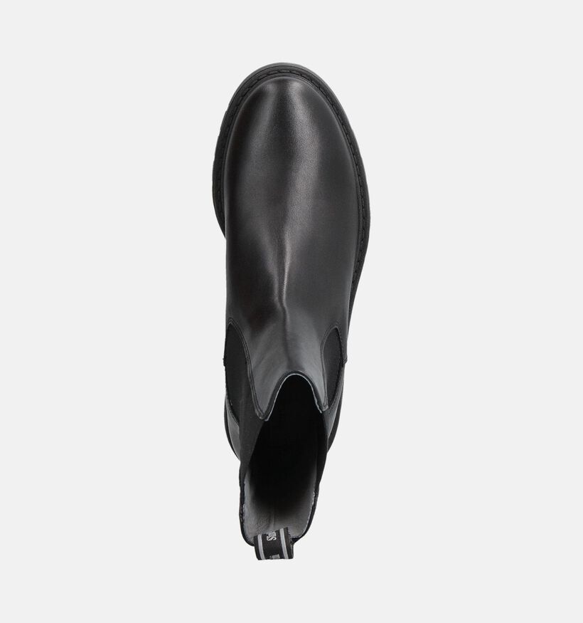 NeroGiardini Bottines Chelsea en Noir pour femmes (363932) - pour semelles orthopédiques