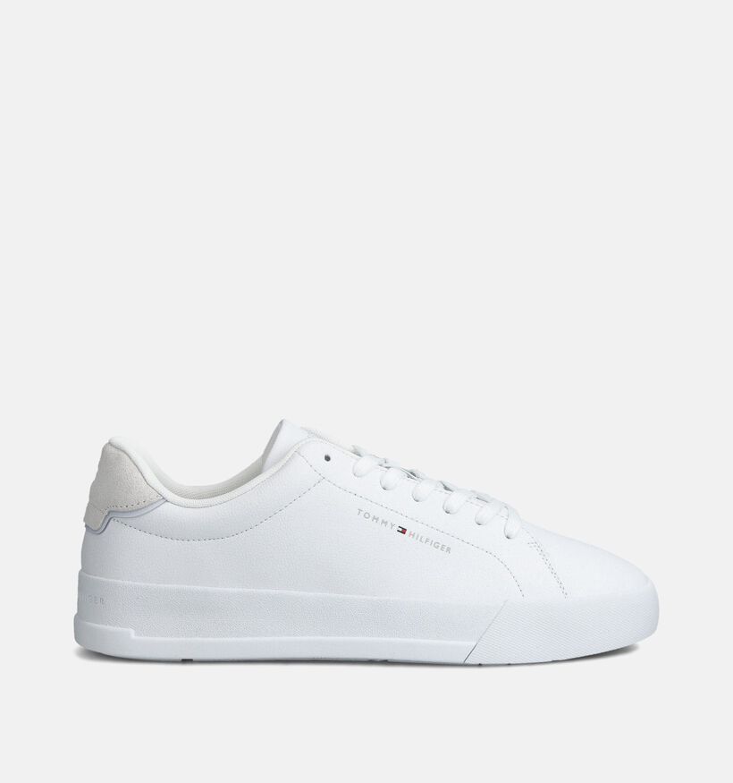 Tommy Hilfiger Court Chaussures plates en Blanc pour femmes, hommes (373245) - pour semelles orthopédiques