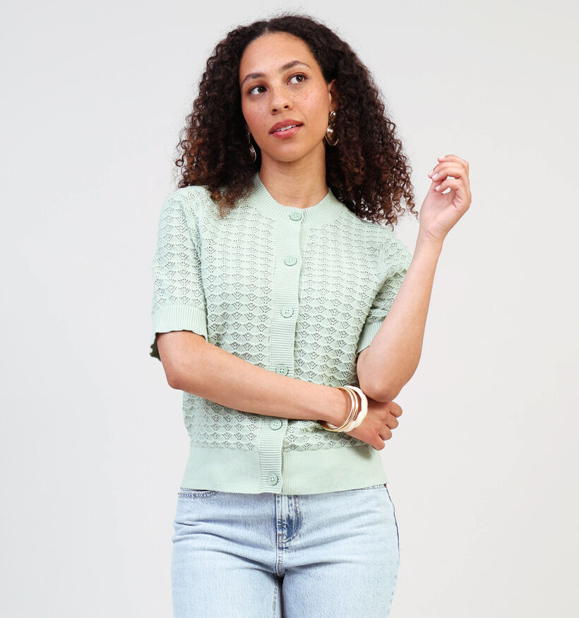 Vila Groene Cardigan voor dames (361408)