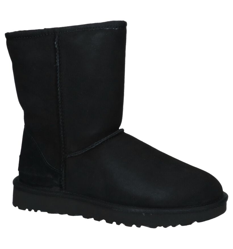 UGG Classic Short Bottes en Cognac en nubuck (313768)