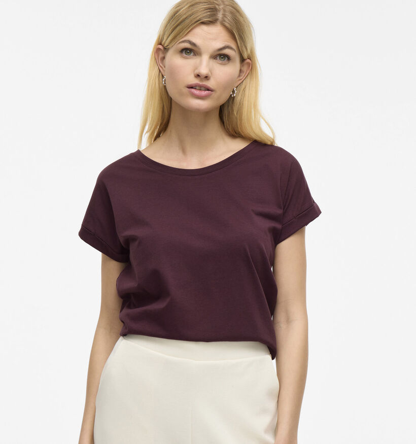 Vila Vidreamers Bordeaux T-shirt voor dames (361345)