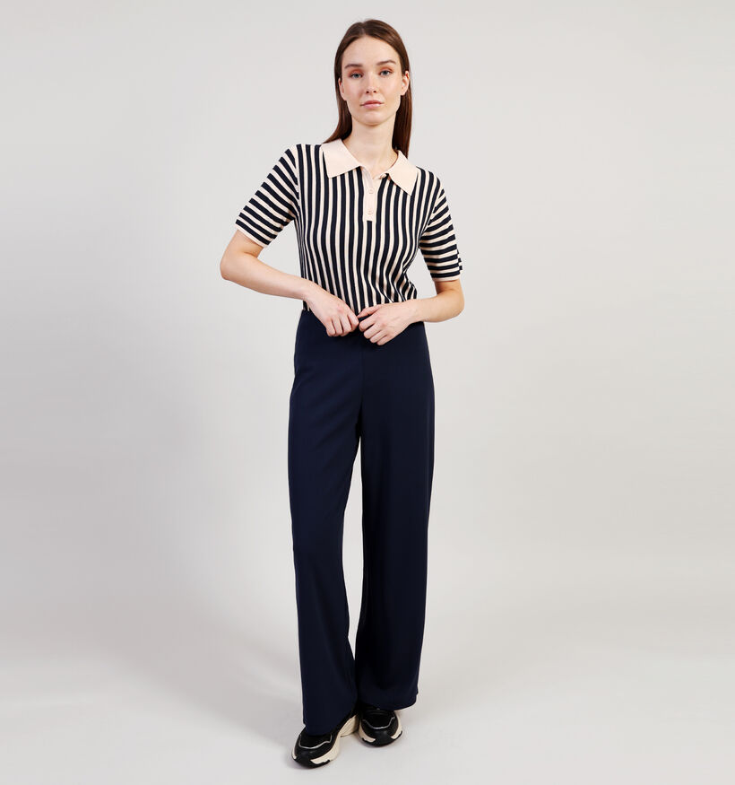 JDY Geggo Life Wide Blauwe Broek voor dames (359940)
