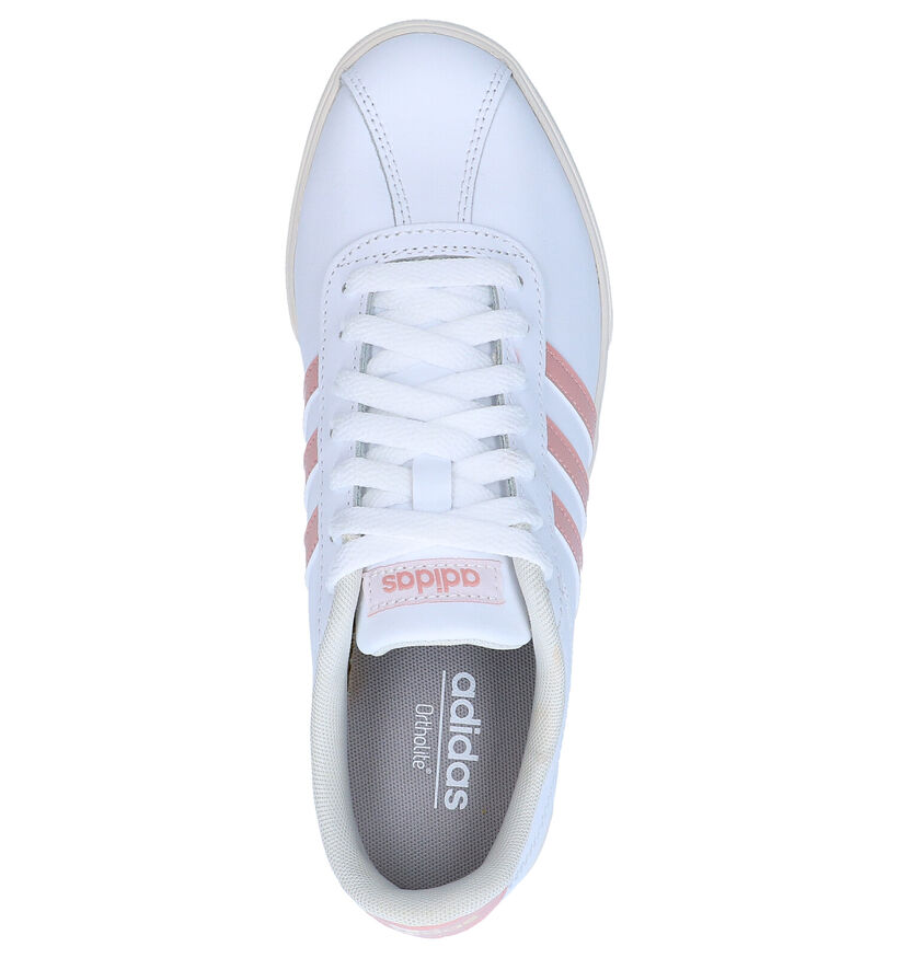 adidas Courtset Grijze Sneakers voor dames (273046) - geschikt voor steunzolen