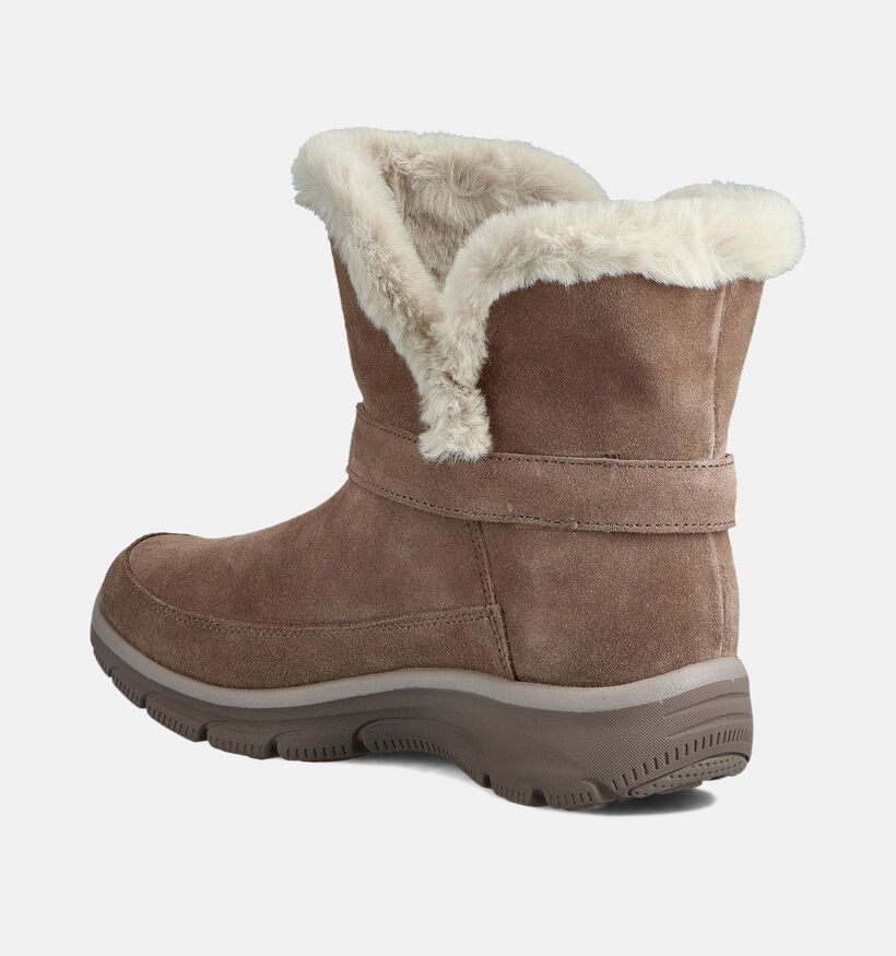 Skechers Boots en Taupe pour femmes (362133)
