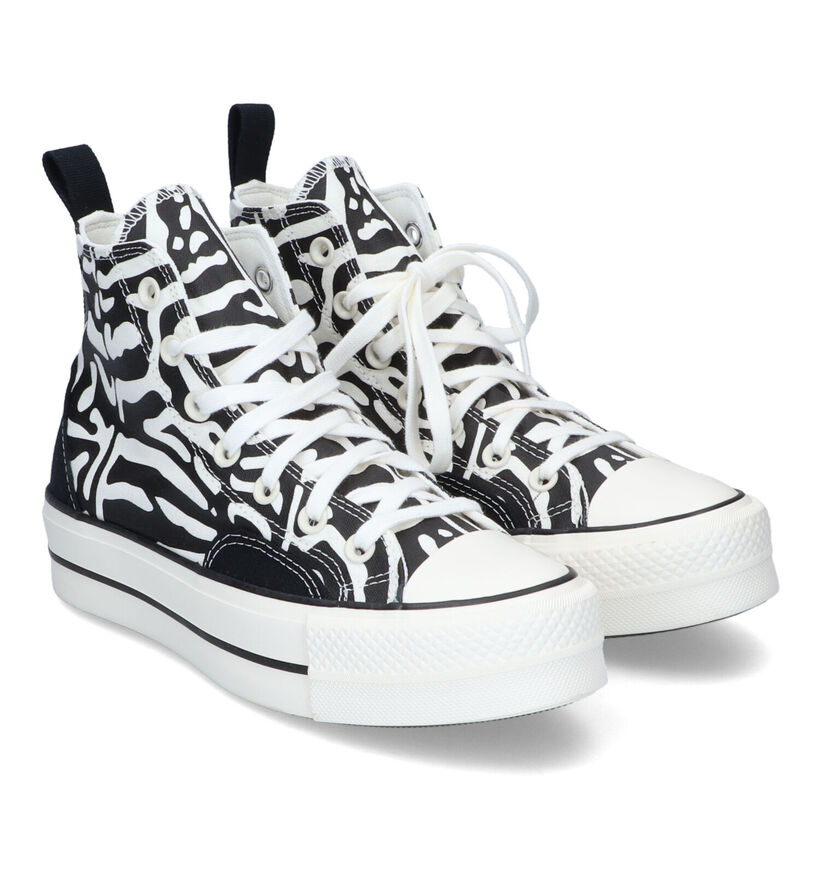 Converse Chuck Taylor AS Lift Zwarte Sneakers voor dames (312448)