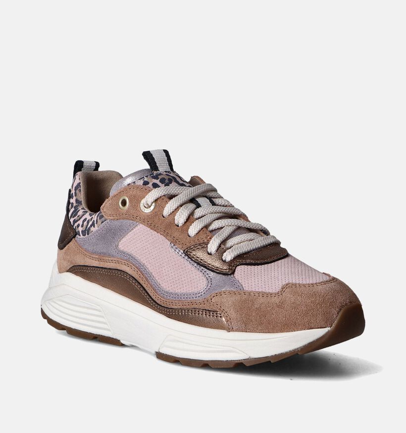 Xsensible Milau Stretchwalker Roze Sneakers voor dames (356353) - geschikt voor steunzolen
