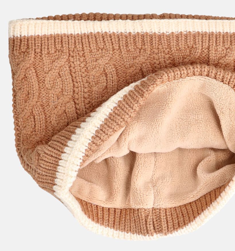 Little David Ecru/Bruine Winterset (Sjaal, Muts & Handschoenen) voor meisjes (382974)