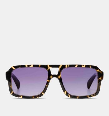 Lunettes de soleil marron
